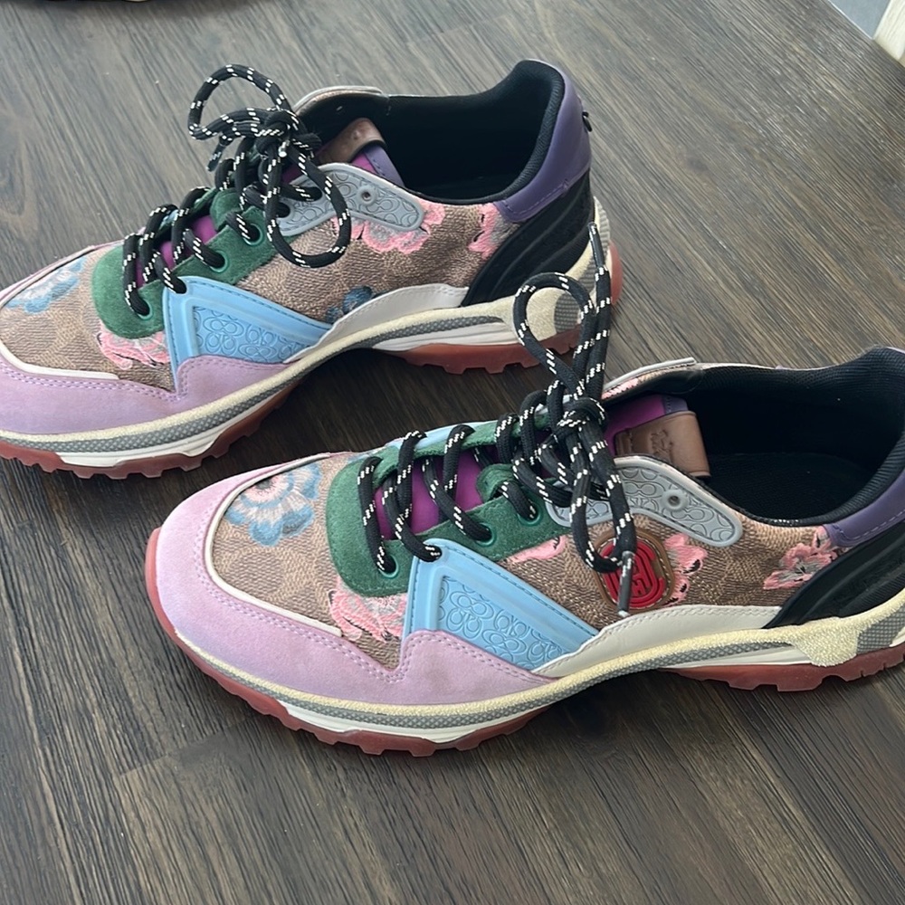 Coach Multi Colored Patchwork Sneaker - image 3